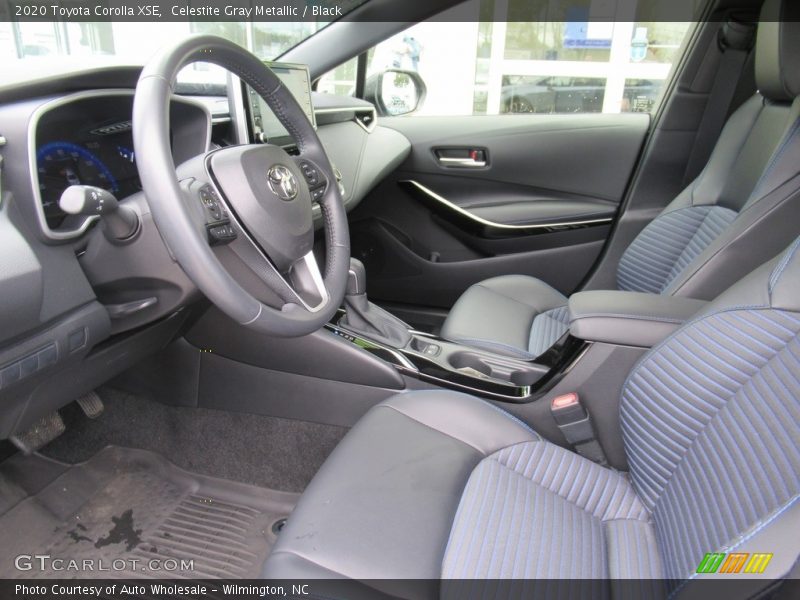 Celestite Gray Metallic / Black 2020 Toyota Corolla XSE
