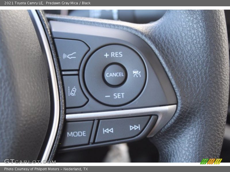 Predawn Gray Mica / Black 2021 Toyota Camry LE