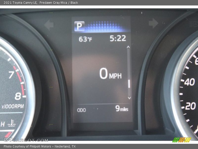 Predawn Gray Mica / Black 2021 Toyota Camry LE