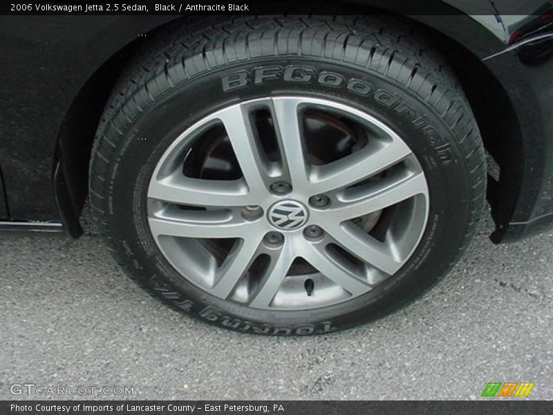 Black / Anthracite Black 2006 Volkswagen Jetta 2.5 Sedan