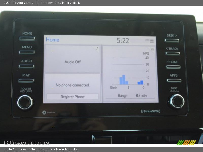 Predawn Gray Mica / Black 2021 Toyota Camry LE