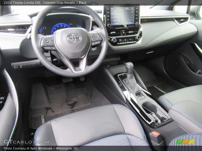 Celestite Gray Metallic / Black 2020 Toyota Corolla XSE