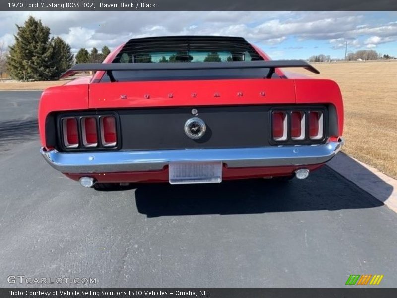 Raven Black / Black 1970 Ford Mustang BOSS 302