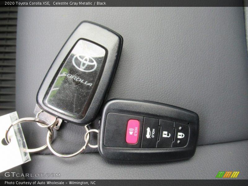 Celestite Gray Metallic / Black 2020 Toyota Corolla XSE