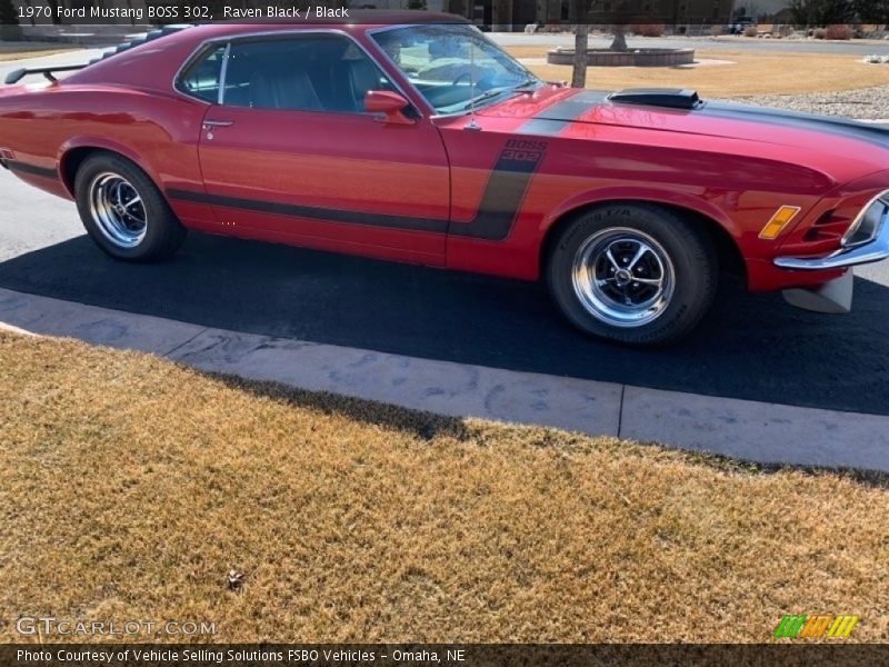 Raven Black / Black 1970 Ford Mustang BOSS 302