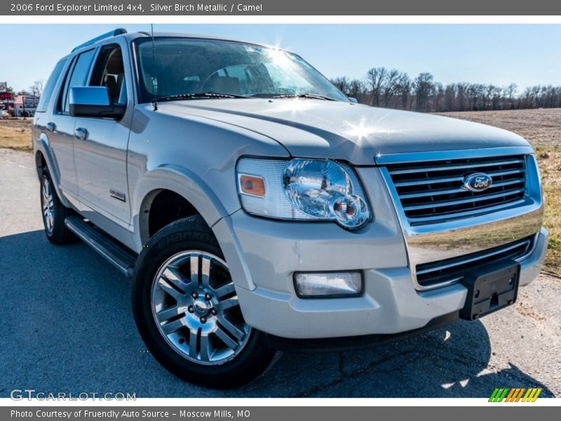 Silver Birch Metallic / Camel 2006 Ford Explorer Limited 4x4