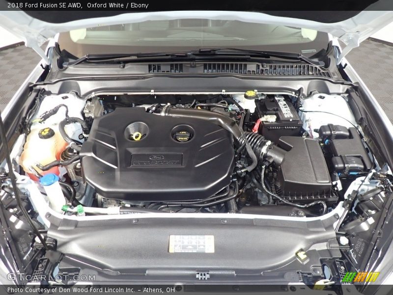  2018 Fusion SE AWD Engine - 2.0 Liter Turbocharged DOHC 16-Valve EcoBoost 4 Cylinder