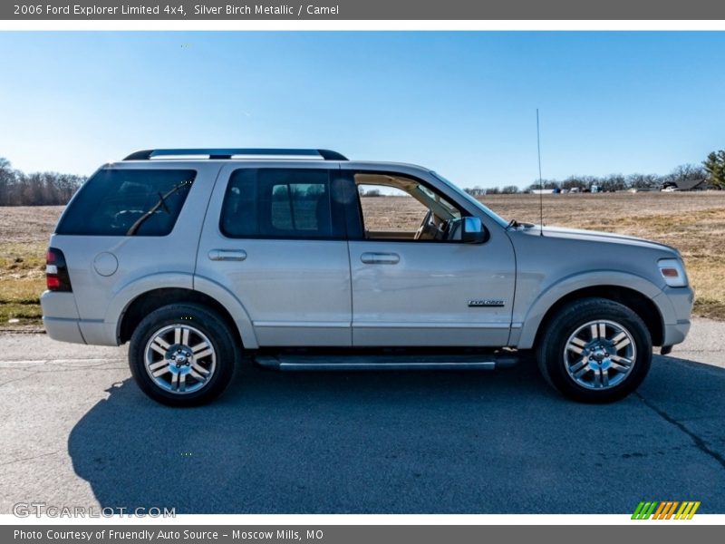 Silver Birch Metallic / Camel 2006 Ford Explorer Limited 4x4