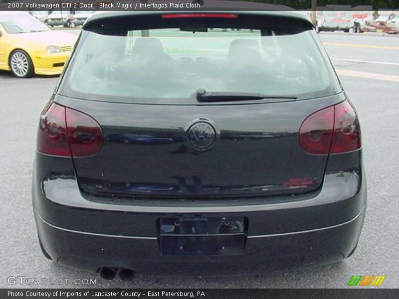 Black Magic / Interlagos Plaid Cloth 2007 Volkswagen GTI 2 Door
