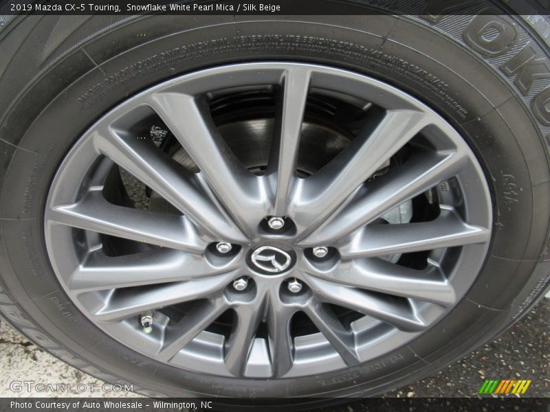 Snowflake White Pearl Mica / Silk Beige 2019 Mazda CX-5 Touring