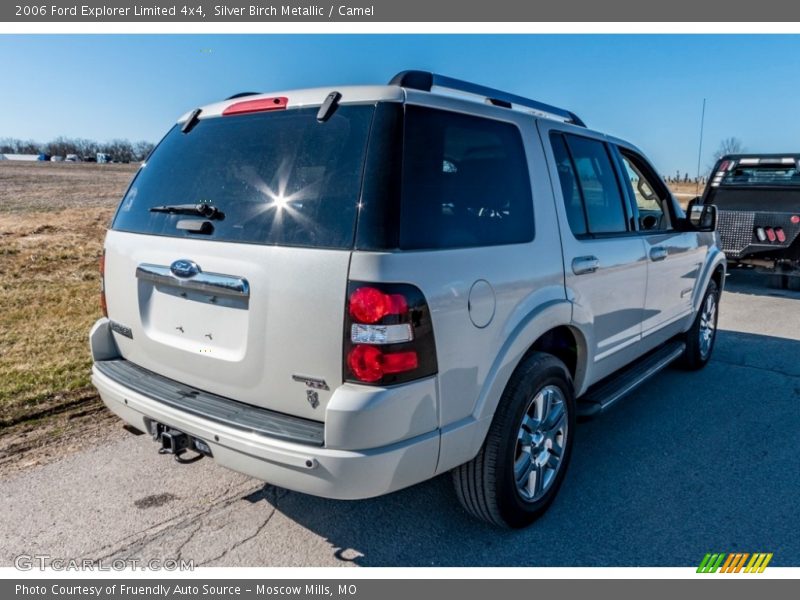 Silver Birch Metallic / Camel 2006 Ford Explorer Limited 4x4