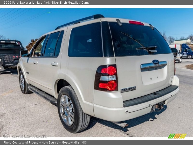 Silver Birch Metallic / Camel 2006 Ford Explorer Limited 4x4
