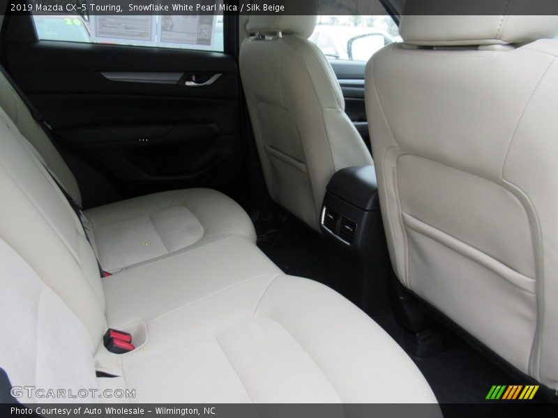 Snowflake White Pearl Mica / Silk Beige 2019 Mazda CX-5 Touring