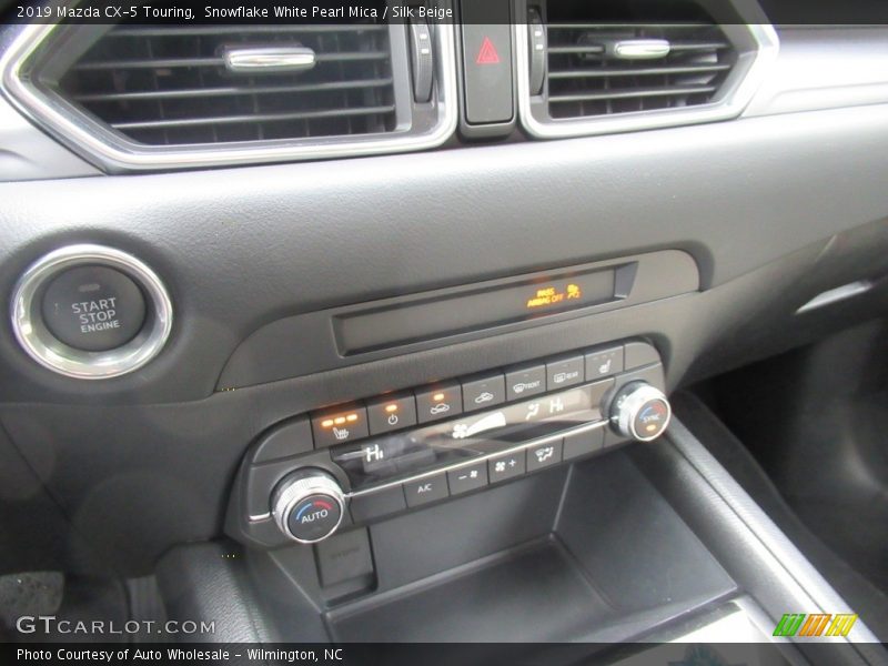 Snowflake White Pearl Mica / Silk Beige 2019 Mazda CX-5 Touring