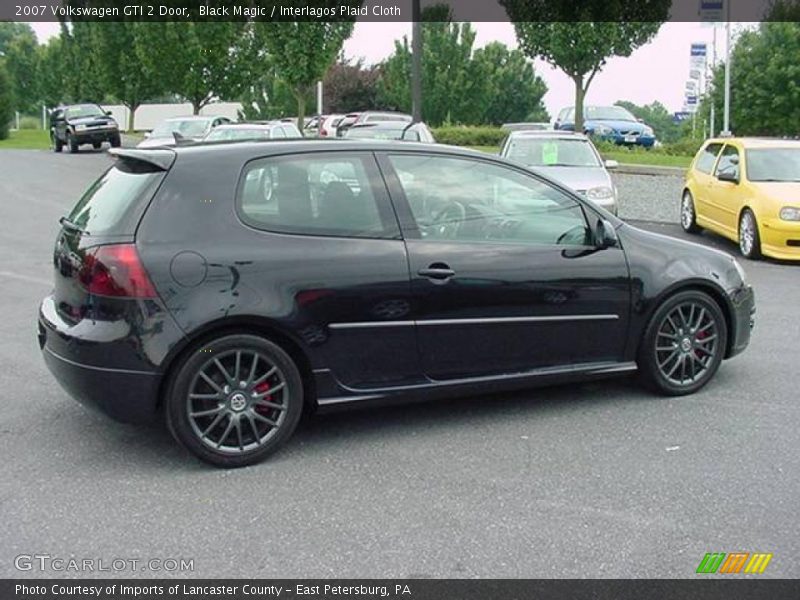 Black Magic / Interlagos Plaid Cloth 2007 Volkswagen GTI 2 Door
