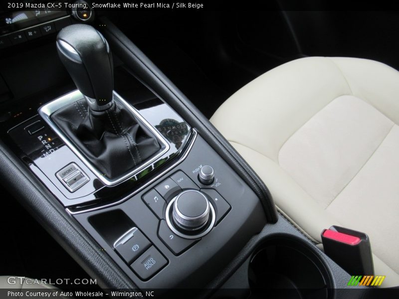 Snowflake White Pearl Mica / Silk Beige 2019 Mazda CX-5 Touring
