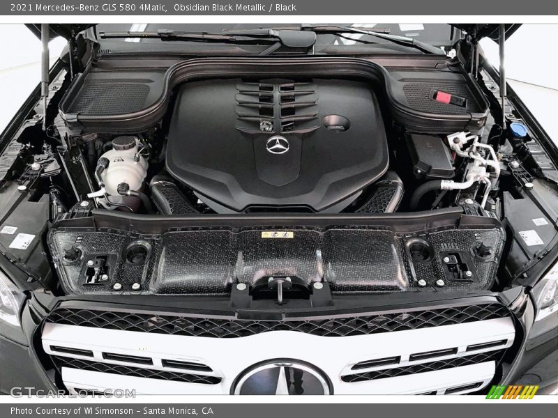 Obsidian Black Metallic / Black 2021 Mercedes-Benz GLS 580 4Matic