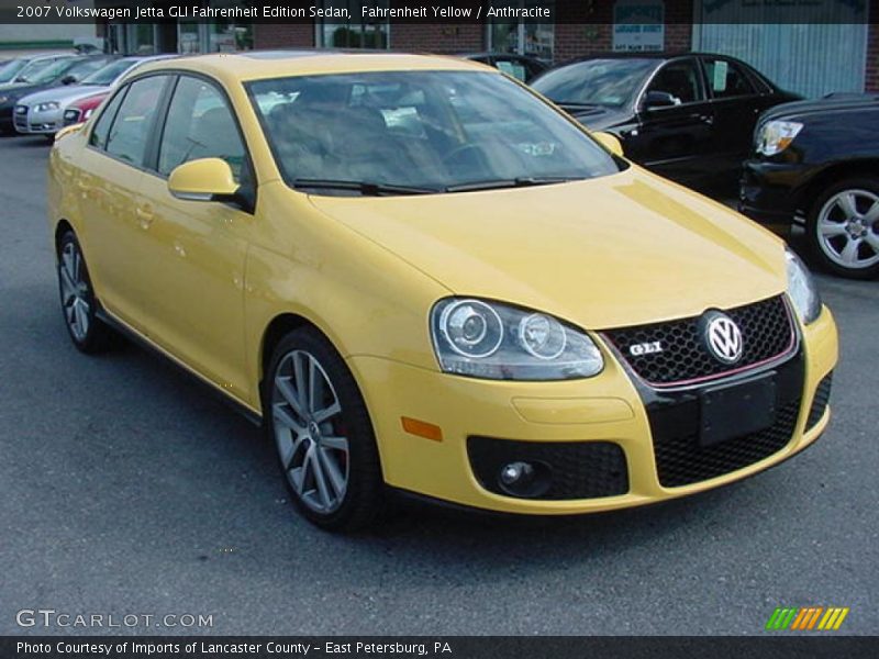 Fahrenheit Yellow / Anthracite 2007 Volkswagen Jetta GLI Fahrenheit Edition Sedan