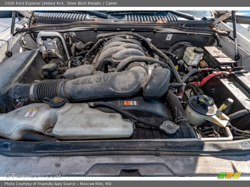 Silver Birch Metallic / Camel 2006 Ford Explorer Limited 4x4