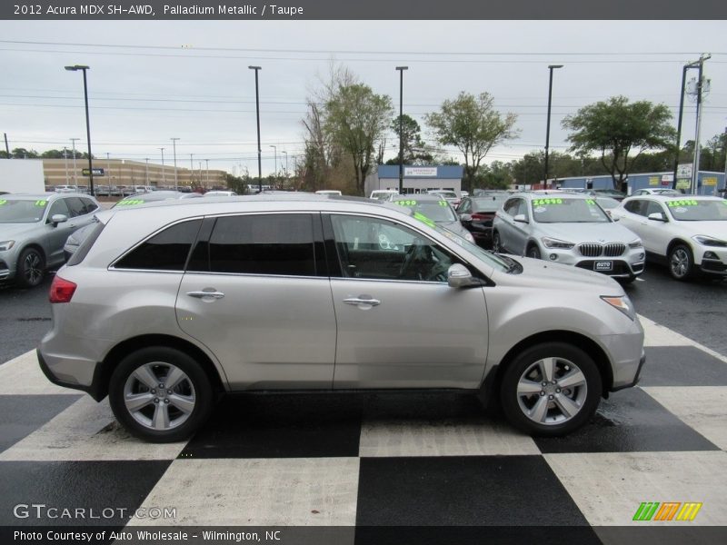 Palladium Metallic / Taupe 2012 Acura MDX SH-AWD