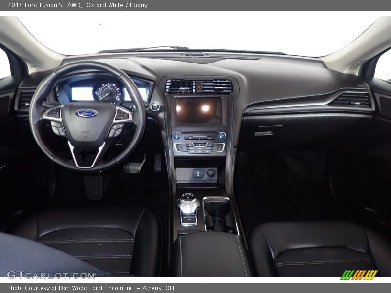 Dashboard of 2018 Fusion SE AWD