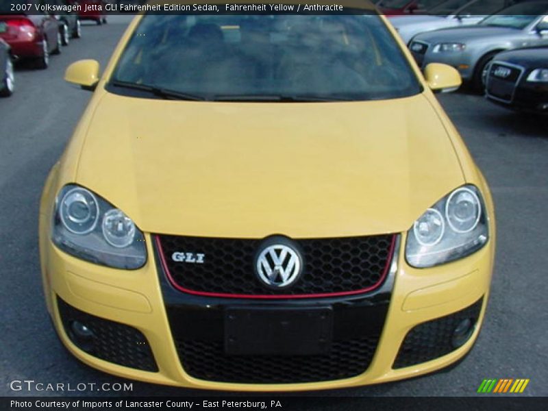 Fahrenheit Yellow / Anthracite 2007 Volkswagen Jetta GLI Fahrenheit Edition Sedan