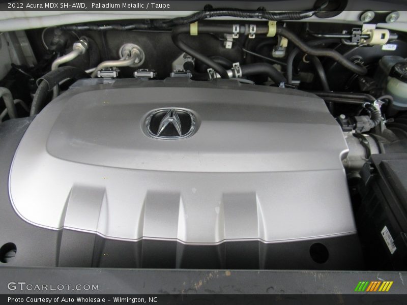 Palladium Metallic / Taupe 2012 Acura MDX SH-AWD