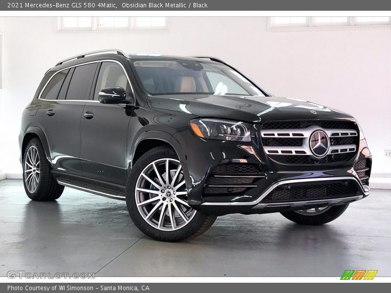 Obsidian Black Metallic / Black 2021 Mercedes-Benz GLS 580 4Matic