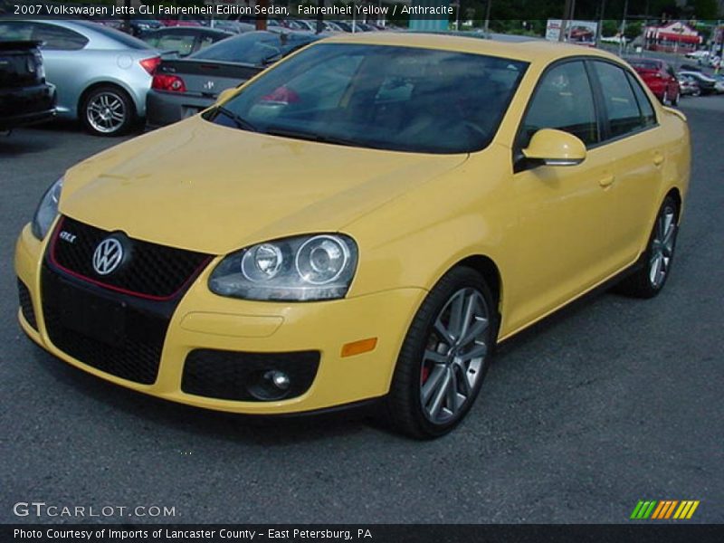 Fahrenheit Yellow / Anthracite 2007 Volkswagen Jetta GLI Fahrenheit Edition Sedan