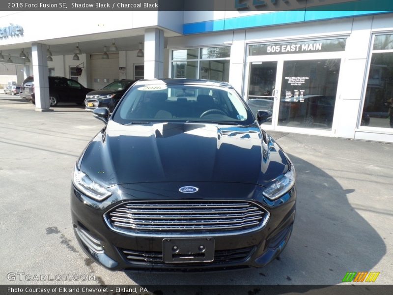 Shadow Black / Charcoal Black 2016 Ford Fusion SE