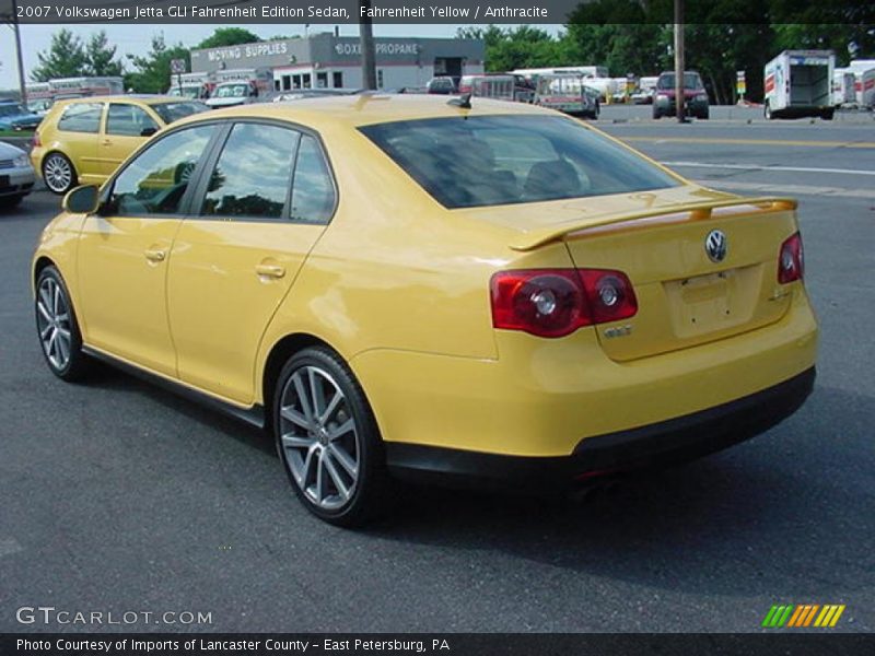 Fahrenheit Yellow / Anthracite 2007 Volkswagen Jetta GLI Fahrenheit Edition Sedan