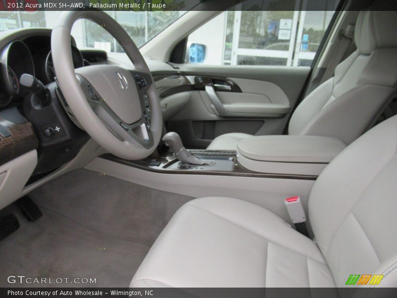 Palladium Metallic / Taupe 2012 Acura MDX SH-AWD
