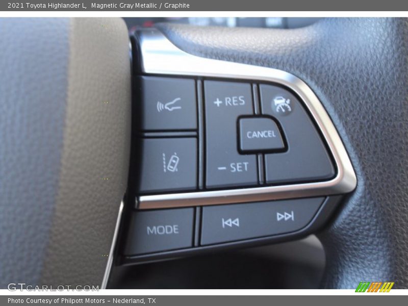 Magnetic Gray Metallic / Graphite 2021 Toyota Highlander L