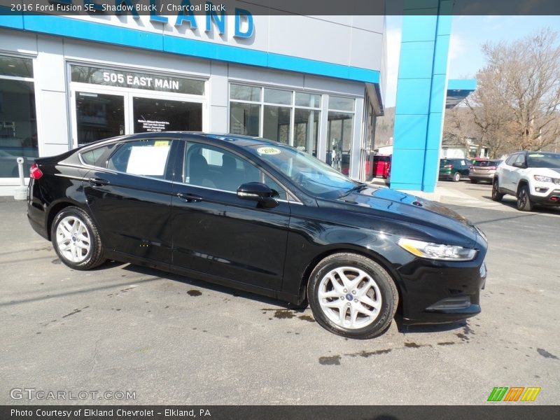 Shadow Black / Charcoal Black 2016 Ford Fusion SE