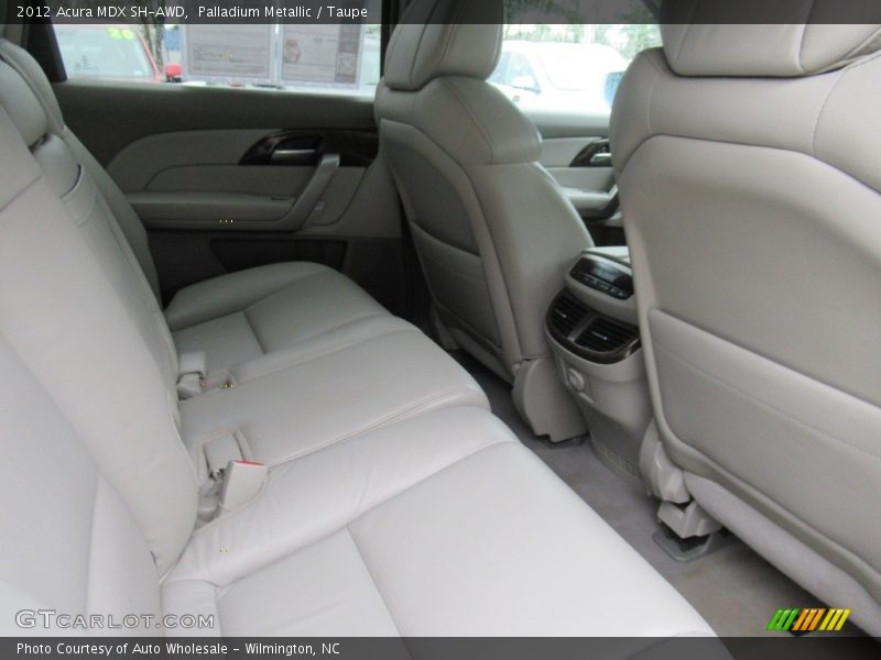 Palladium Metallic / Taupe 2012 Acura MDX SH-AWD