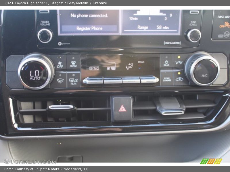 Magnetic Gray Metallic / Graphite 2021 Toyota Highlander L
