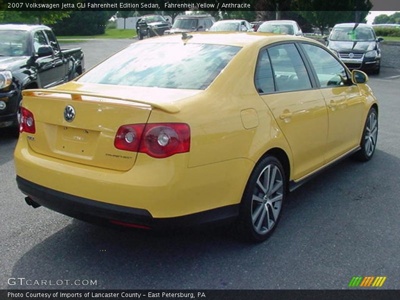 Fahrenheit Yellow / Anthracite 2007 Volkswagen Jetta GLI Fahrenheit Edition Sedan