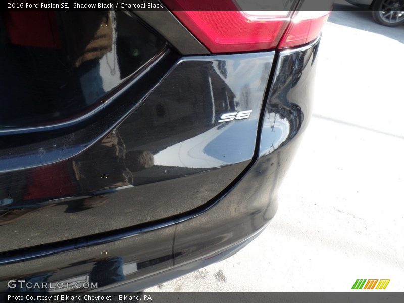 Shadow Black / Charcoal Black 2016 Ford Fusion SE