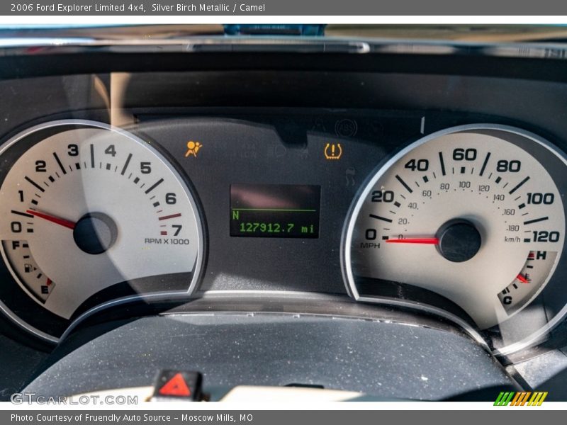 Silver Birch Metallic / Camel 2006 Ford Explorer Limited 4x4