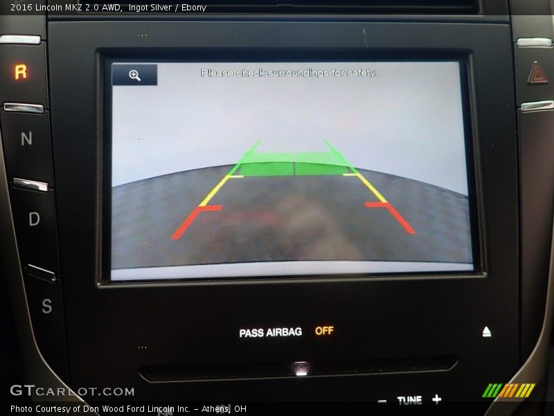 Ingot Silver / Ebony 2016 Lincoln MKZ 2.0 AWD