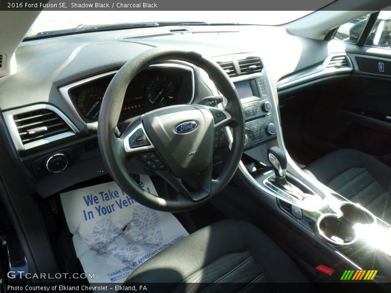 Shadow Black / Charcoal Black 2016 Ford Fusion SE