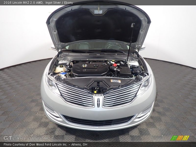 Ingot Silver / Ebony 2016 Lincoln MKZ 2.0 AWD
