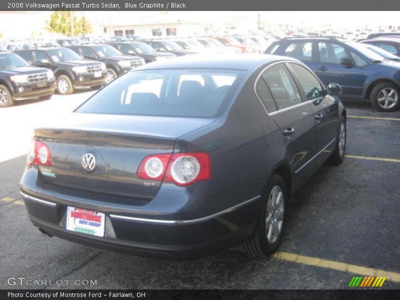 Blue Graphite / Black 2008 Volkswagen Passat Turbo Sedan