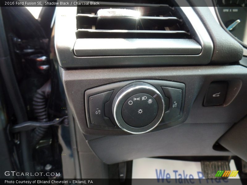 Shadow Black / Charcoal Black 2016 Ford Fusion SE