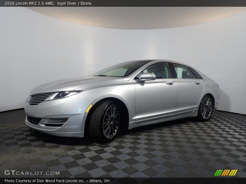 Ingot Silver / Ebony 2016 Lincoln MKZ 2.0 AWD