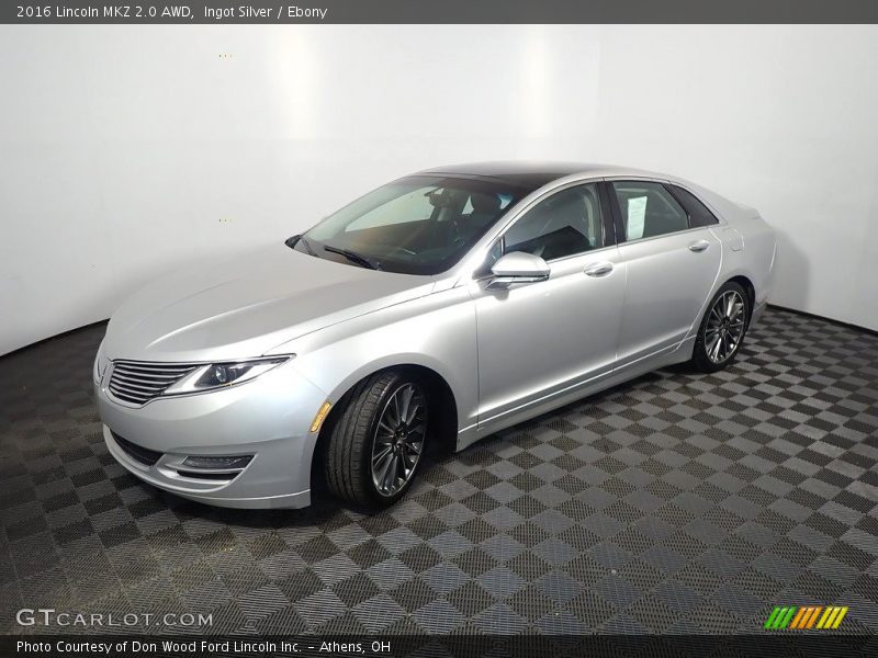 Ingot Silver / Ebony 2016 Lincoln MKZ 2.0 AWD