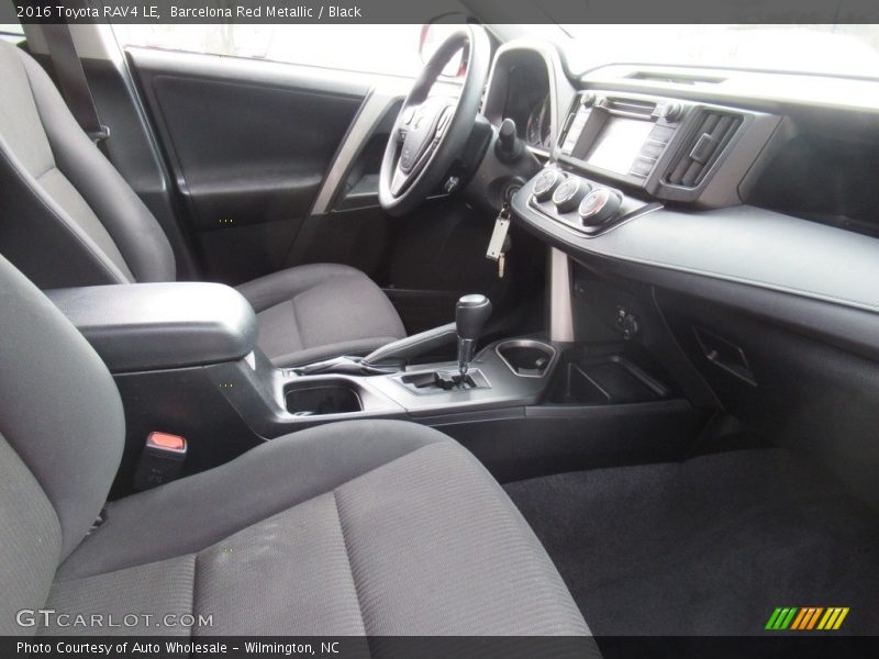 Barcelona Red Metallic / Black 2016 Toyota RAV4 LE