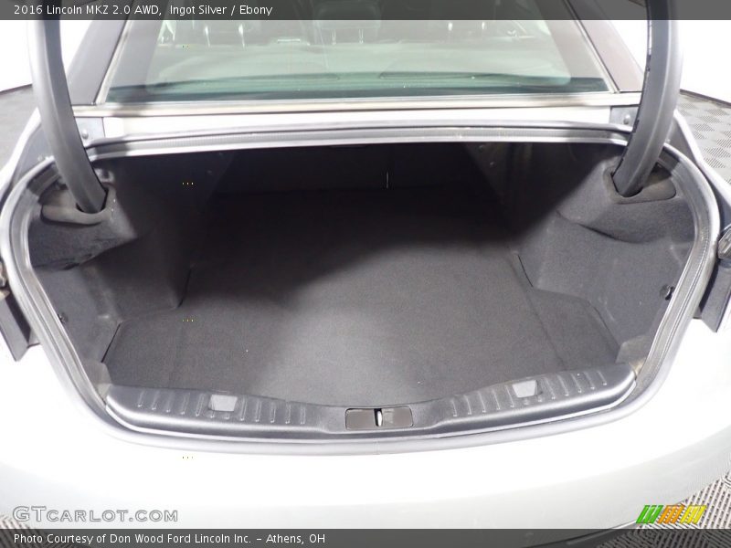 Ingot Silver / Ebony 2016 Lincoln MKZ 2.0 AWD