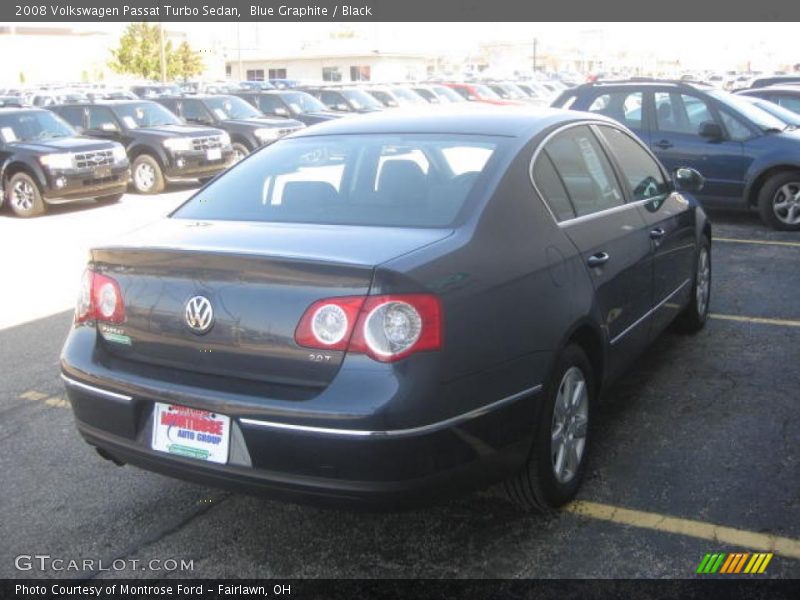 Blue Graphite / Black 2008 Volkswagen Passat Turbo Sedan