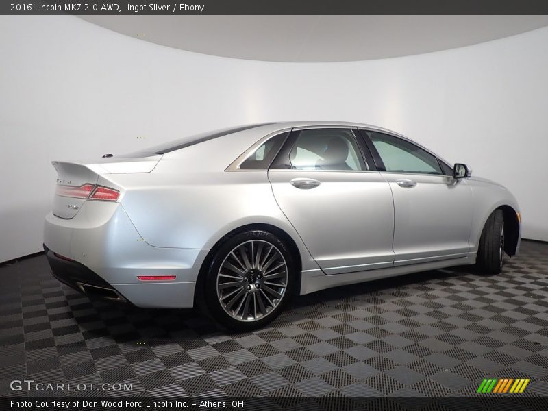 Ingot Silver / Ebony 2016 Lincoln MKZ 2.0 AWD